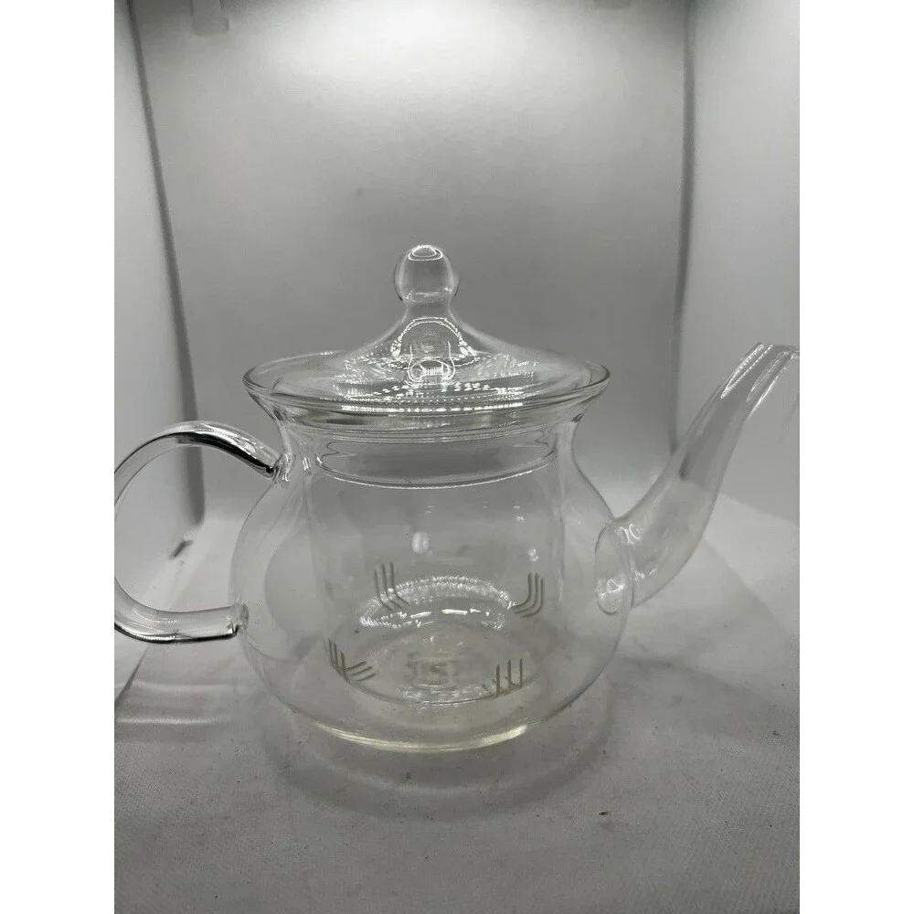Teavana Clear Glass Teapot tea